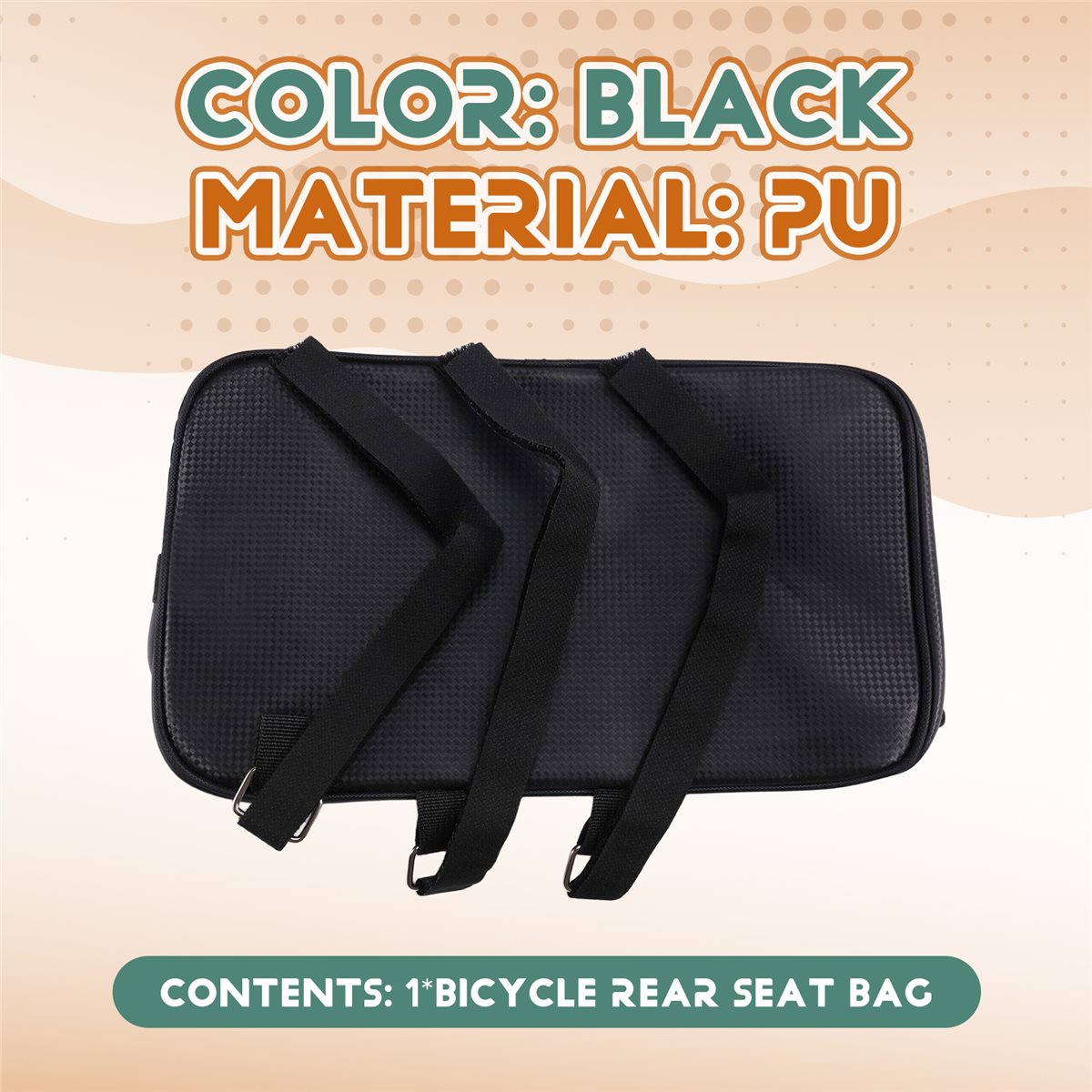 AD10 Bicycle Rear Seat Bag Bik - Panniers Waterproof Rear recension och pris