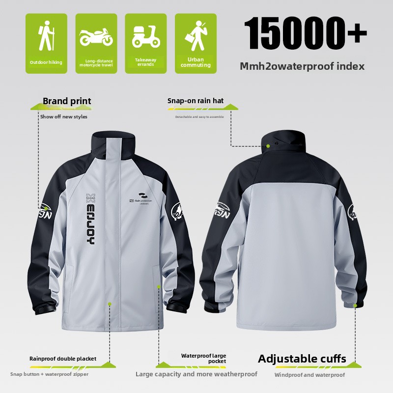 Heavy Duty Two Piece Motorcycl - Cycling Commute In Rain recension och pris